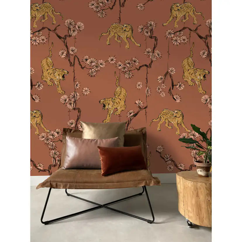 Fototapet Stapelgoed Rosa Panter