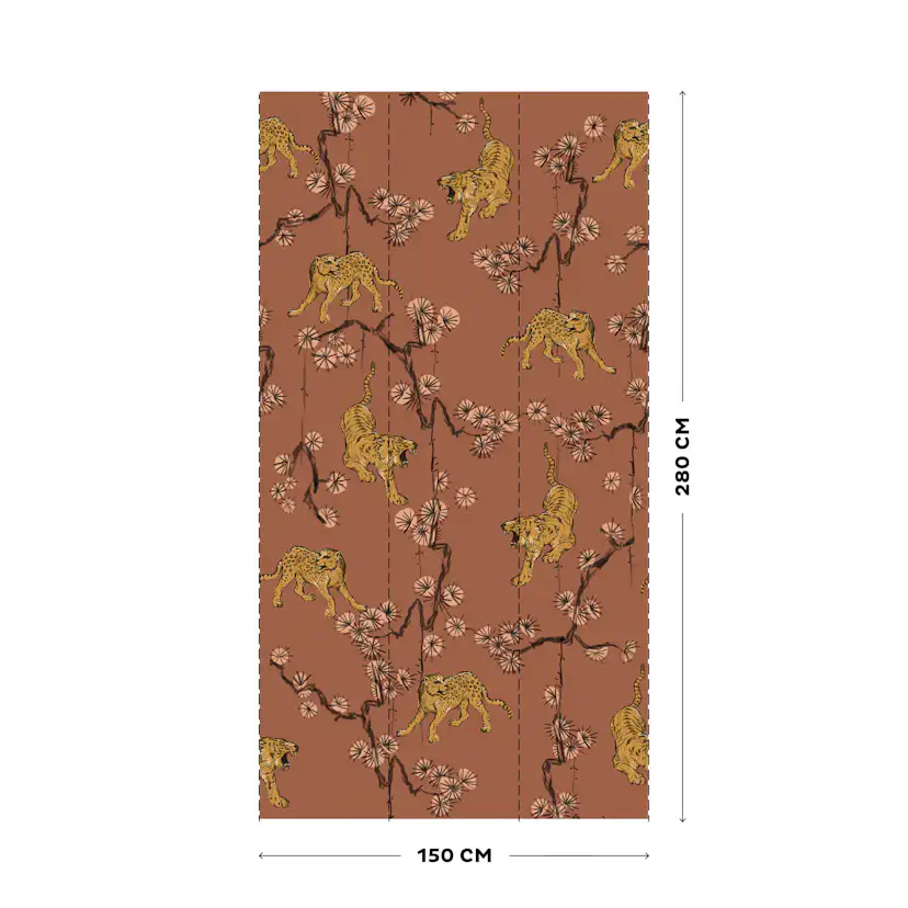 Fototapet Stapelgoed Rosa Panter