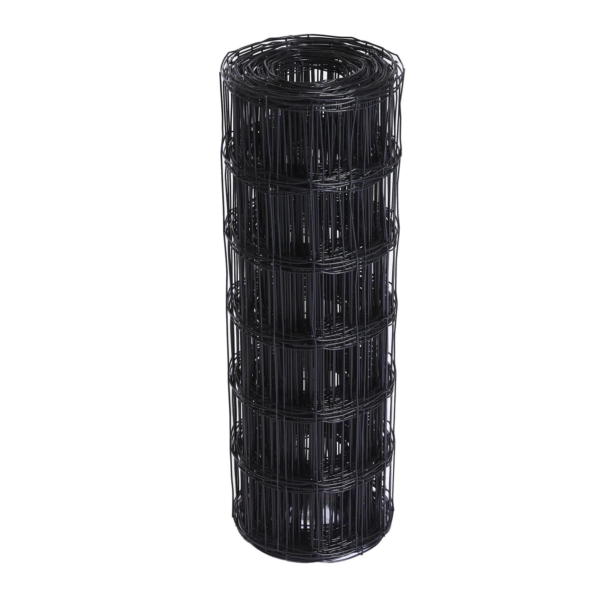 Stängsel Hortus Svart 20x0,6 m Med Maskor 10x10 cm