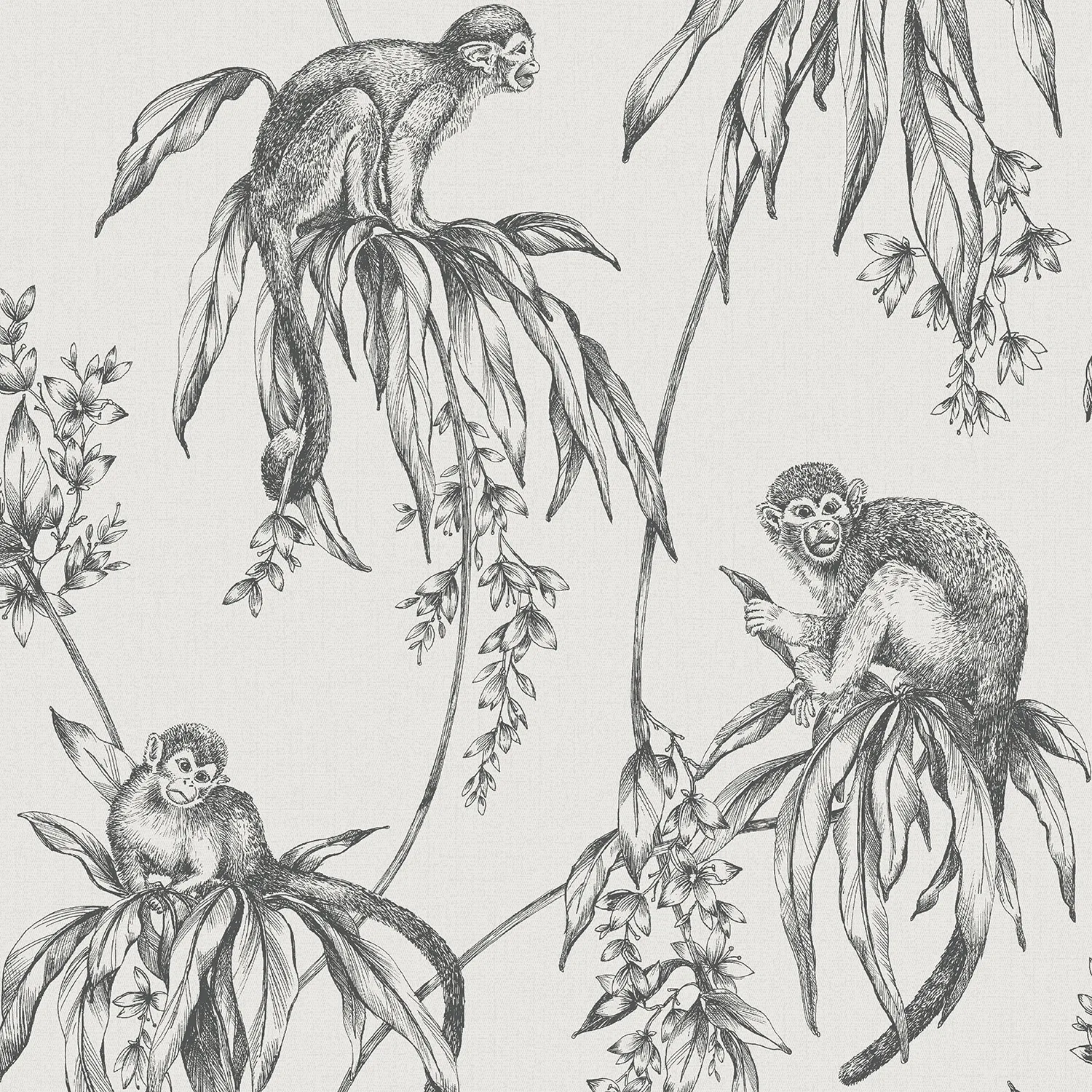 Tapet Superfresco Easy Saimiri Antrazit Apa