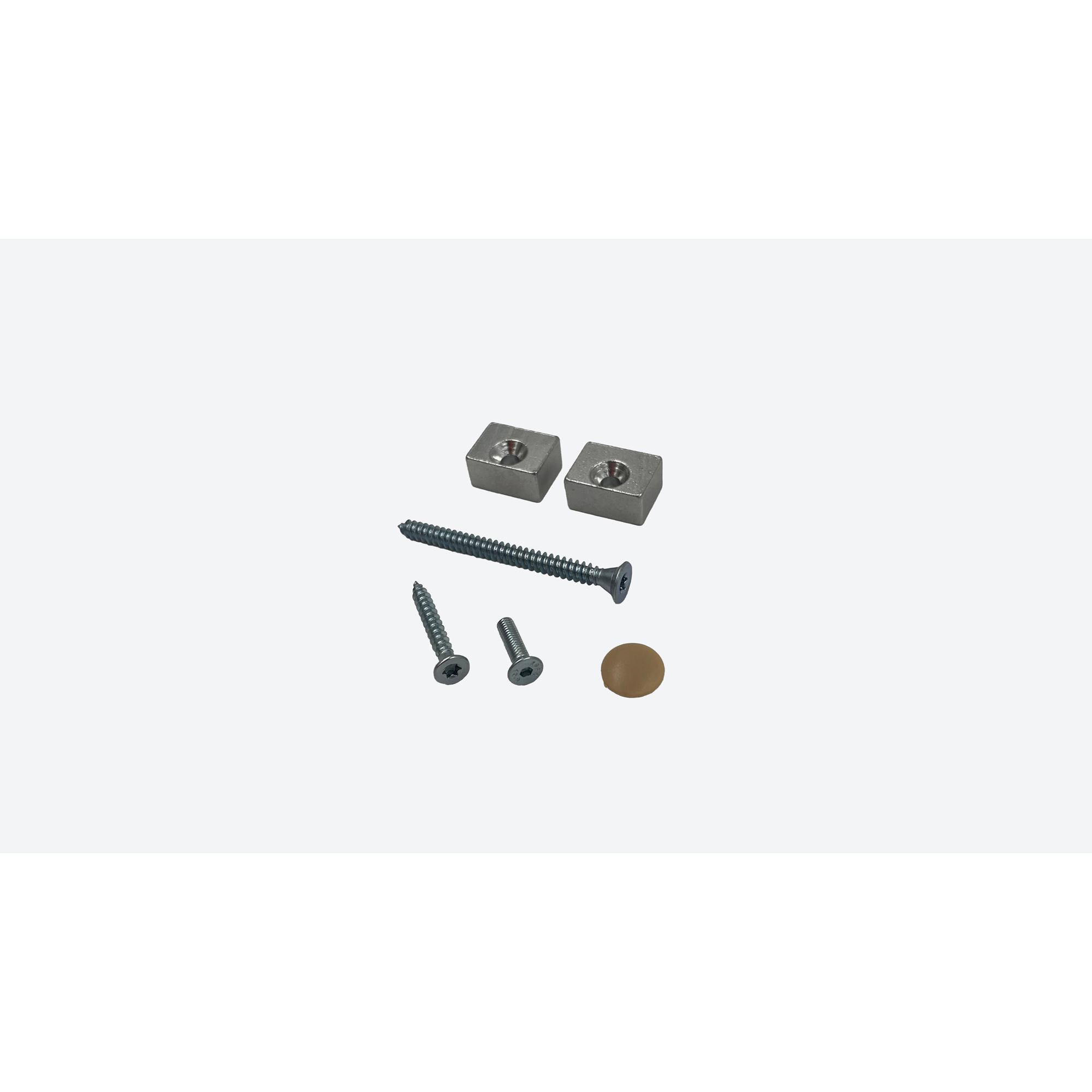 Skruvar Dolle för hörnmontering av delat Madeira-set