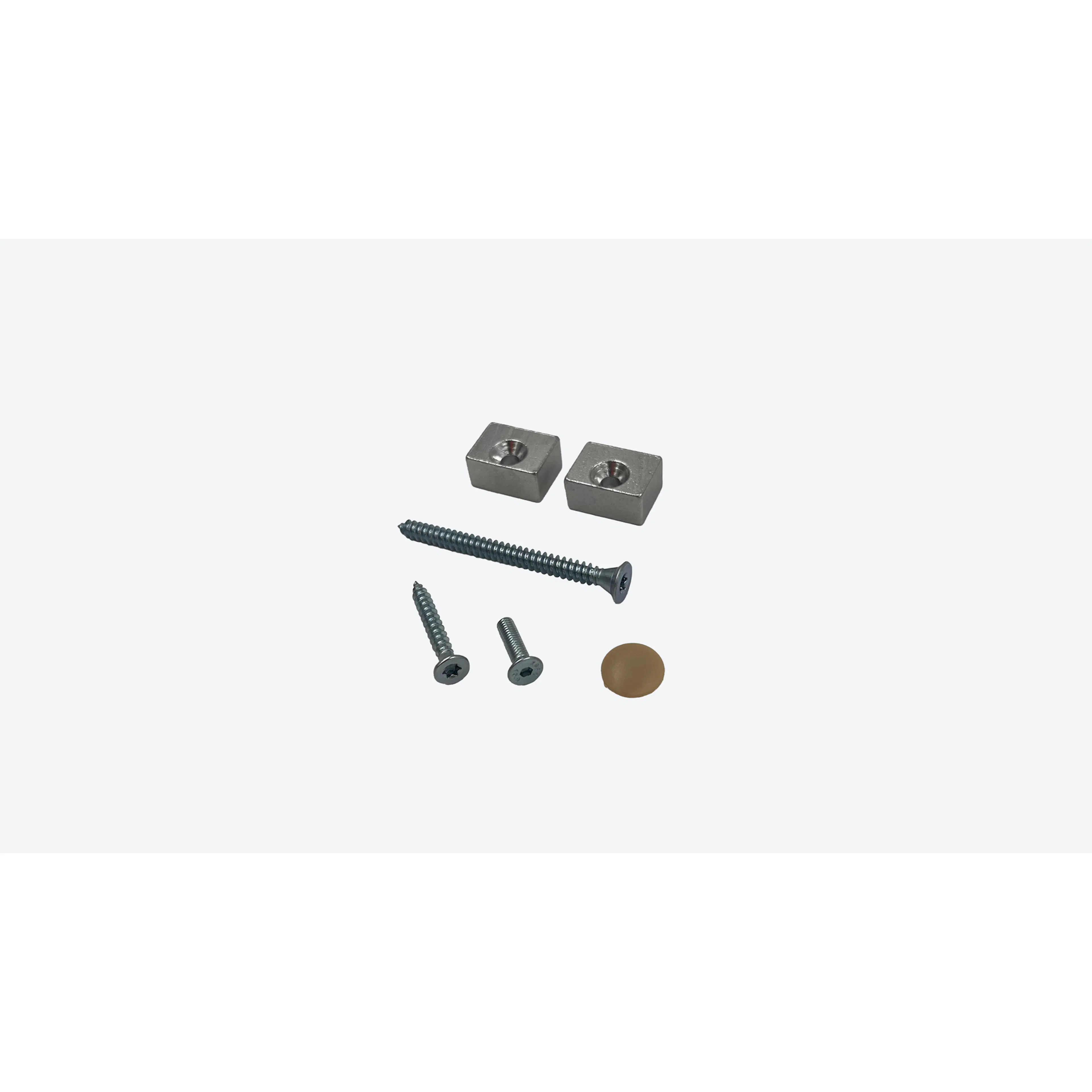 Skruvar Dolle för hörnmontering av delat Madeira-set