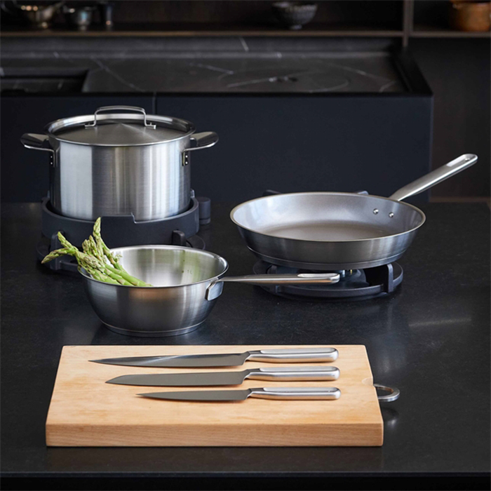 Wokpanna Fiskars All Steel 28 cm Med Non-Stick Beläggning