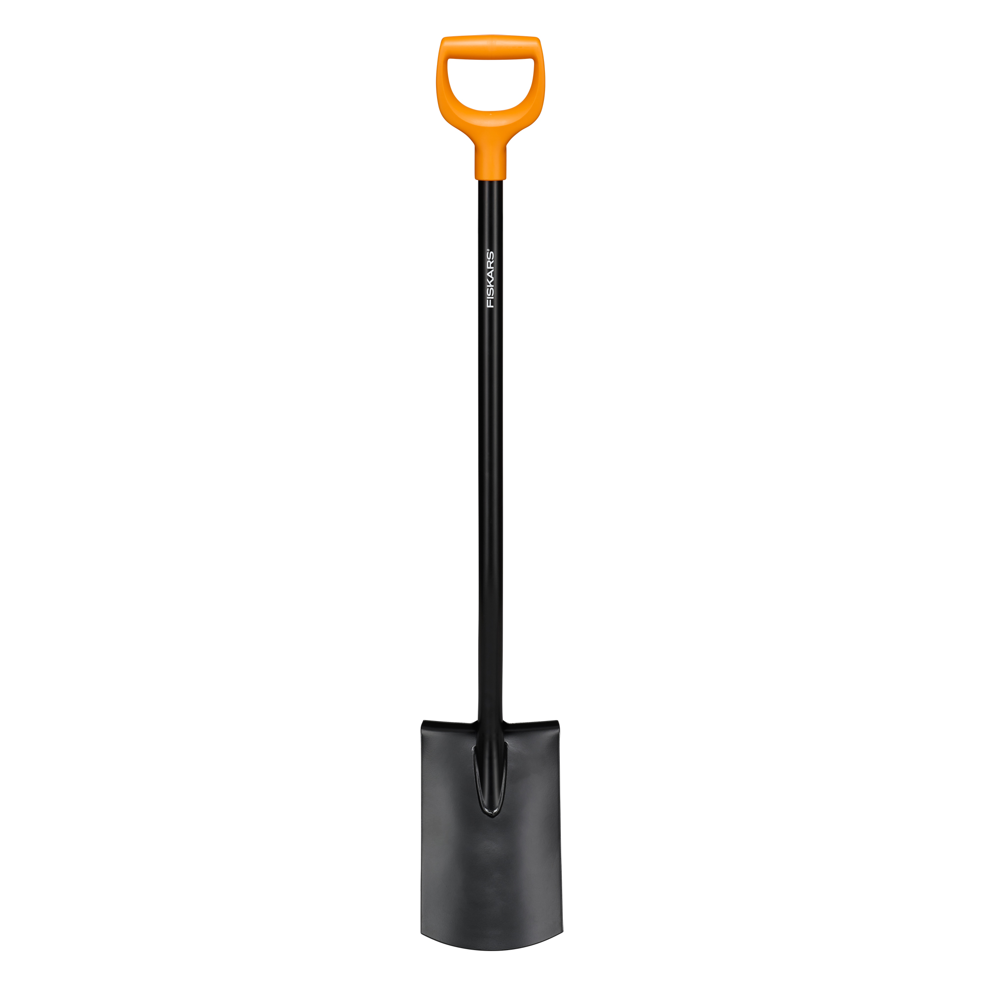 Spade Fiskars Solid Halvrund Metall
