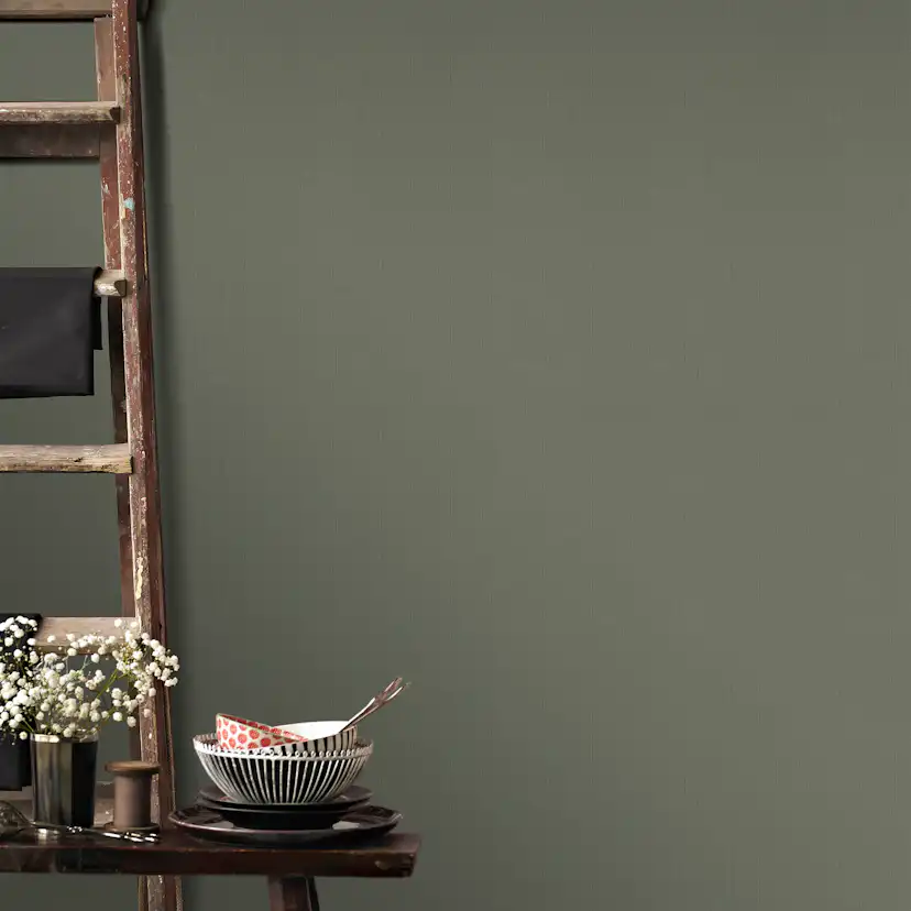 Tapet Superfresco Easy Glenn Uni Mörkgrön