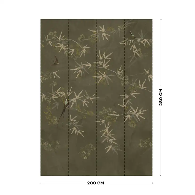 Fototapet Art For The Home Birds of Paradise 280x200 cm