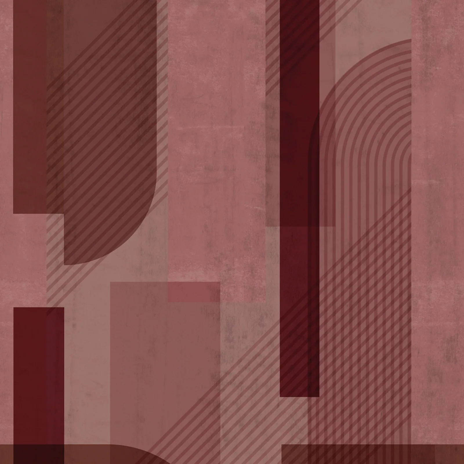 Fototapet Art For The Home Eighties Bordeaux 280x200 cm