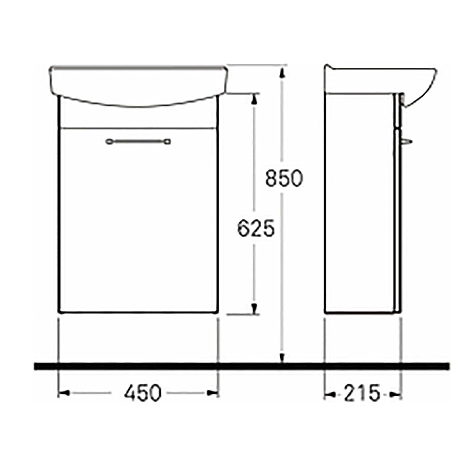 Tvättställsskåp Ifö Spira
