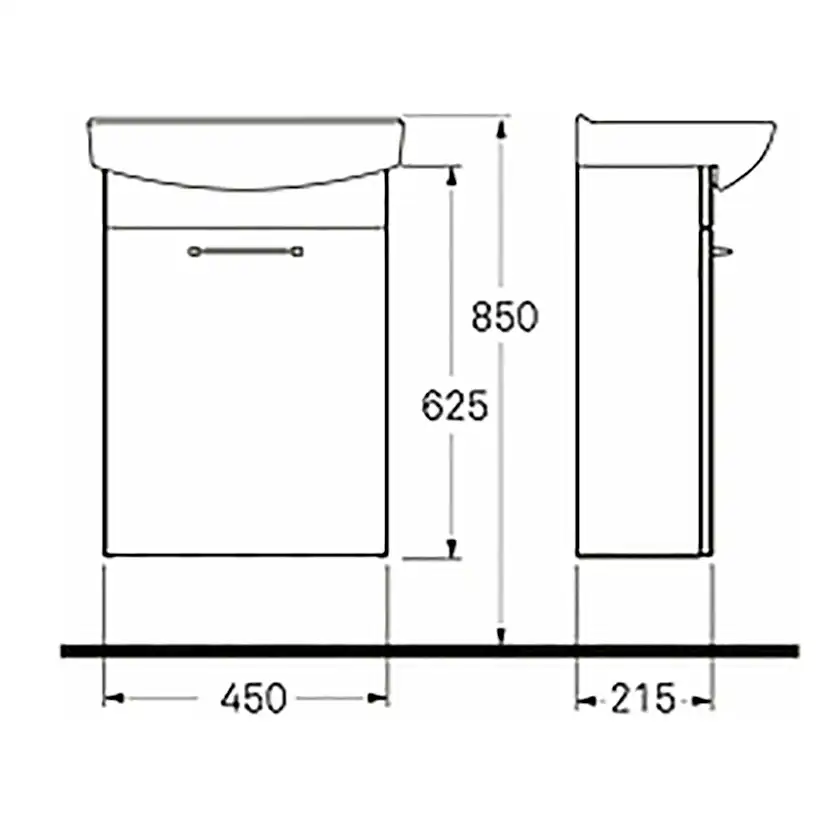 Tvättställsskåp Ifö Spira