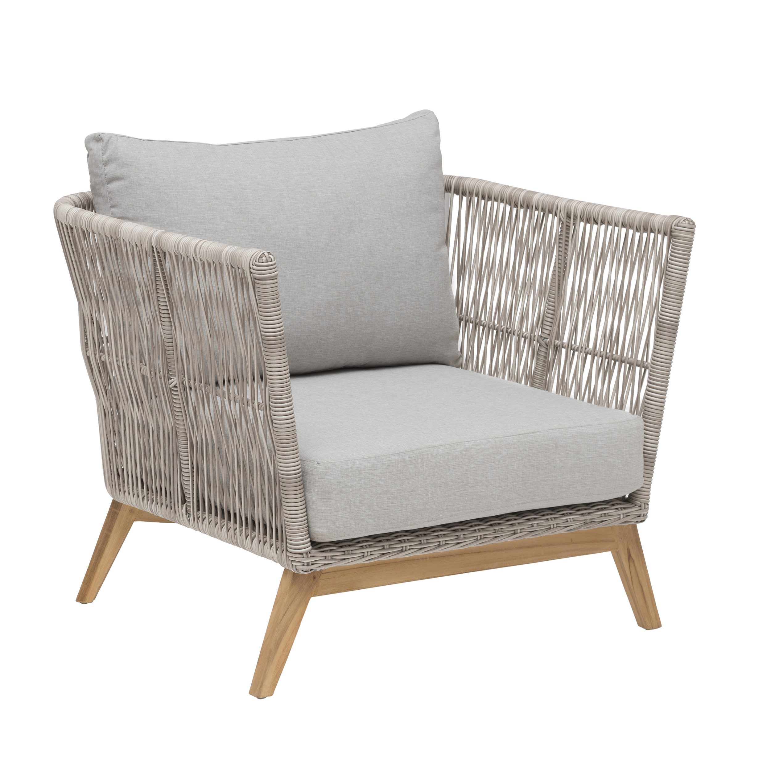 Loungeset Hillerstorp Himmelsnäs inkl. Bord Ø80 cm Utomhus