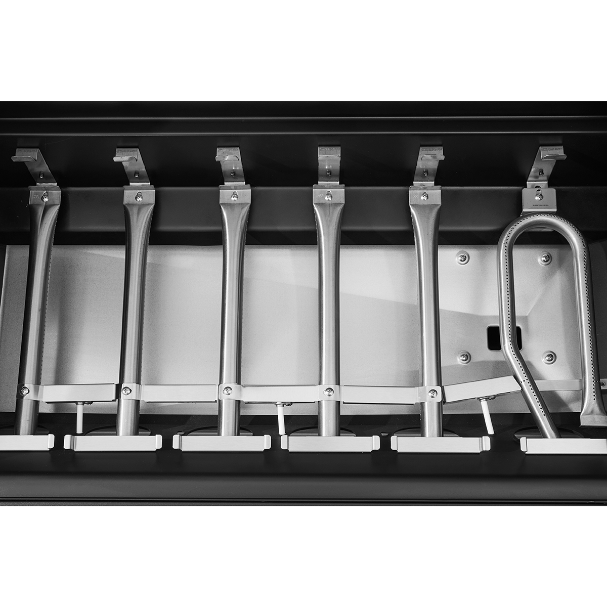 Gasolgrill Kobe Premium 5 Brännare Med Sidobrännare & Glaslock