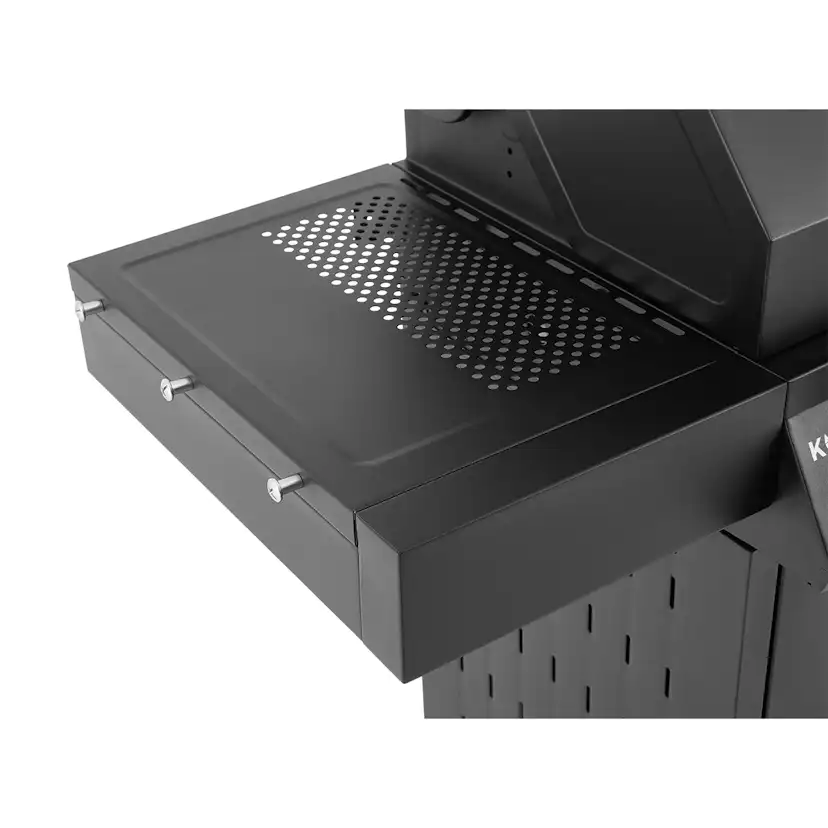 Gasolgrill Kobe Premium 5 Brännare Med Sidobrännare & Glaslock