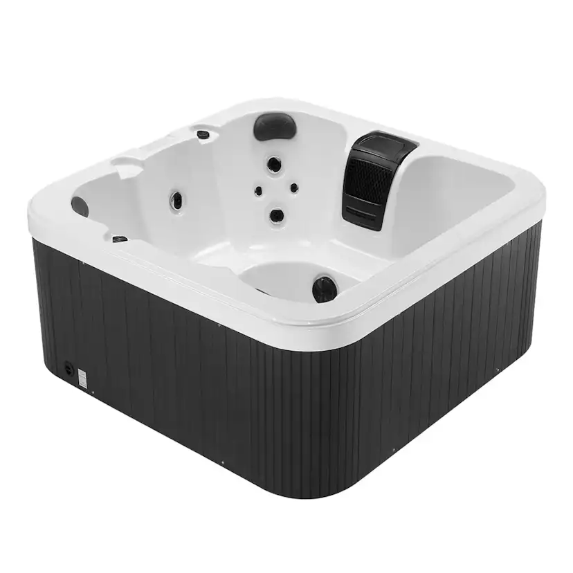 Spabad Svenska Bad Sälen 22 Jets med Lock och Spatrappa