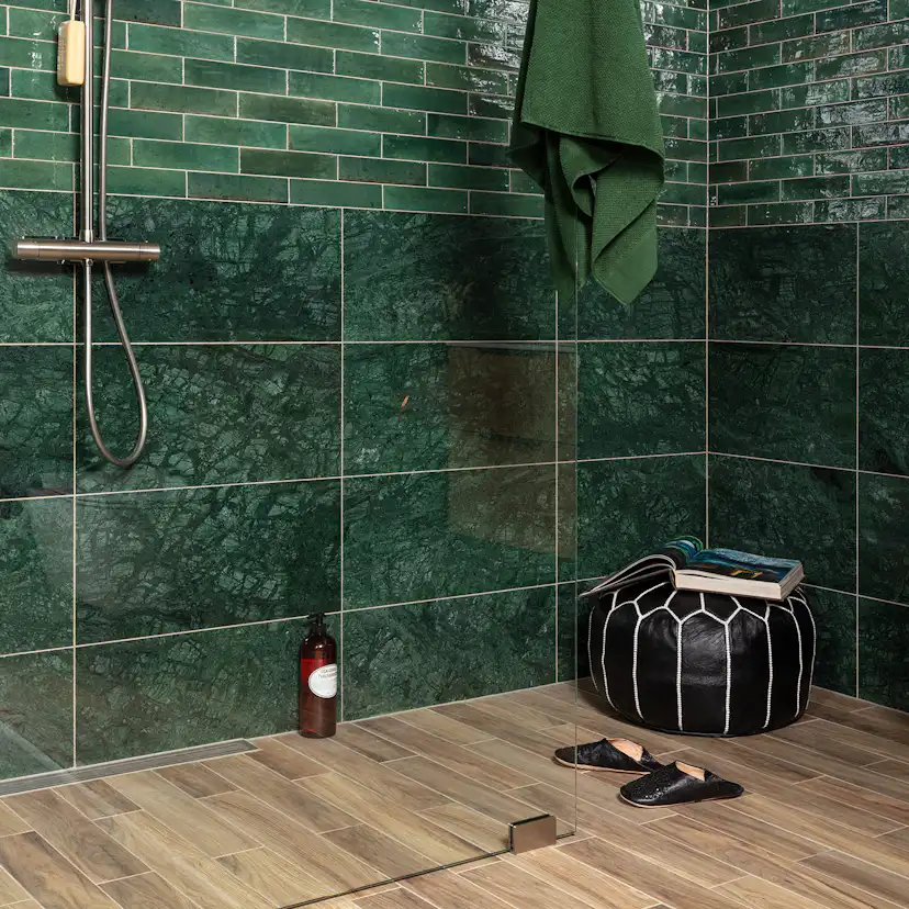 Marmor Arredo Verde Guatemala Grön Polerad 30x60 cm