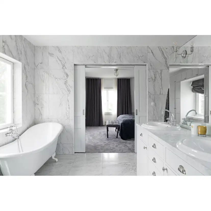 Klinker Bricmate M1515 Statuario Honed 15x15 cm