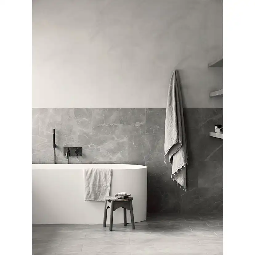 Klinker Bricmate M66 Grey Fleury Honed 60x60 cm