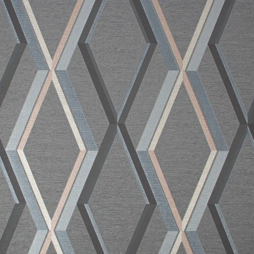 Tapet Superfresco Easy Prestige Geo Charcoal Svart