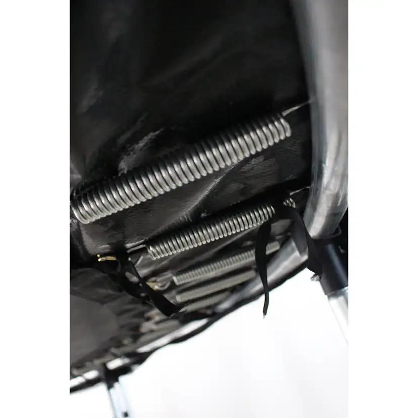 Studsmatta Trekrunner Oval med Skyddsnät 2,44x3,96 m