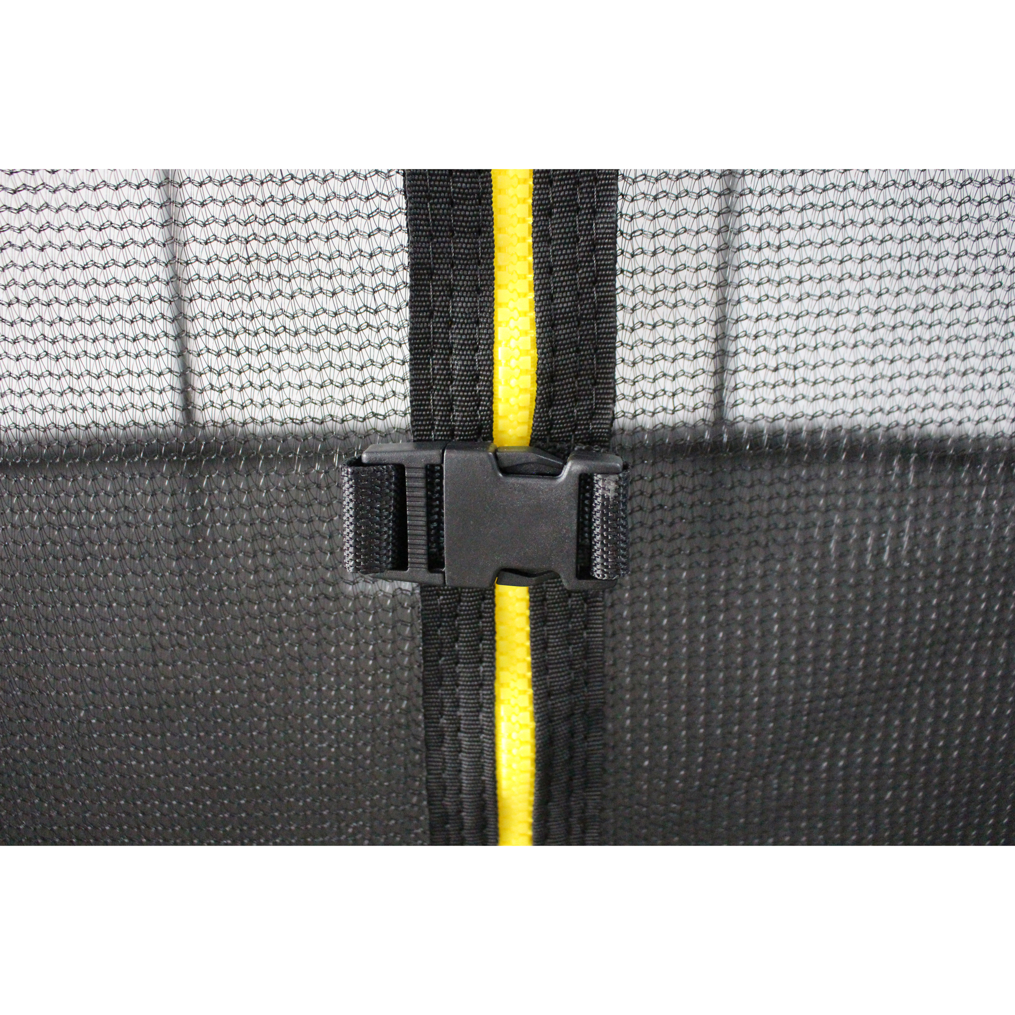 Studsmatta Trekrunner Oval med Skyddsnät 2,44x3,96 m