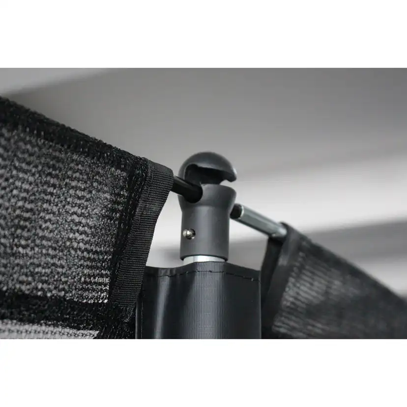 Studsmatta Trekrunner Oval med Skyddsnät 2,44x3,96 m