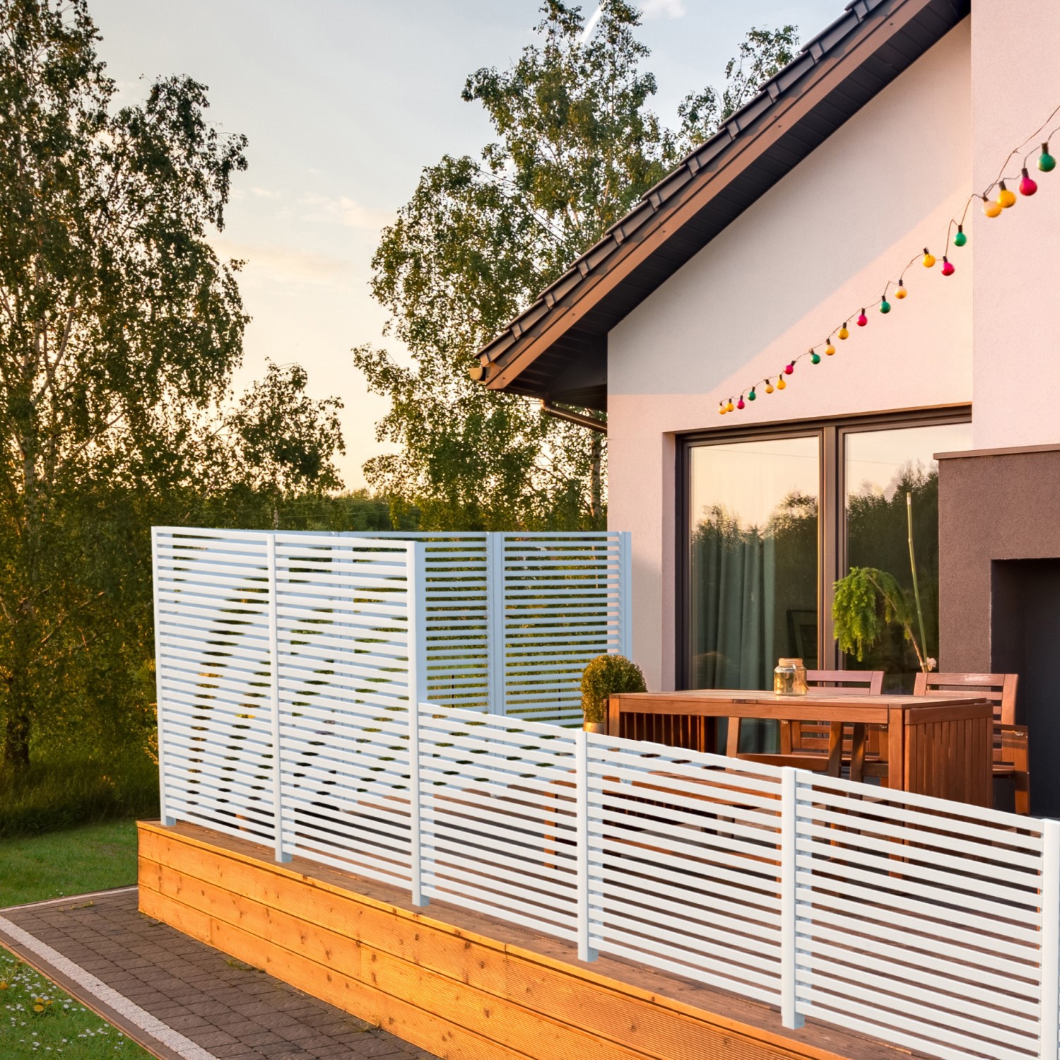 Skärm Palmako Line 120x100 cm