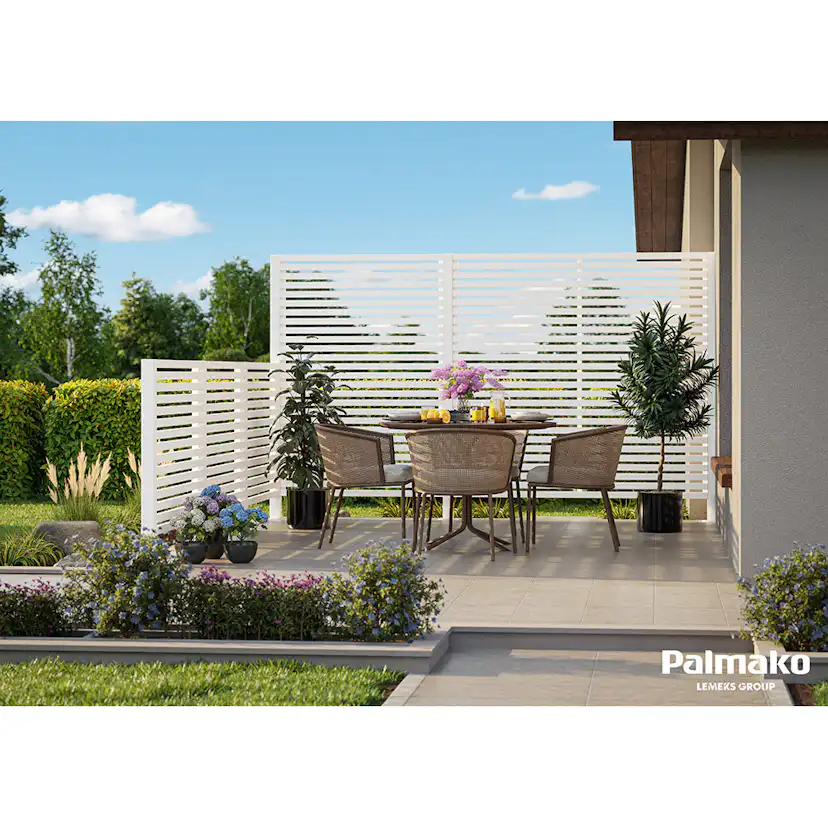 Skärm Palmako Line 180x170 cm