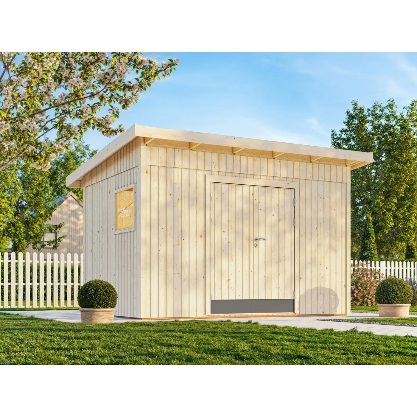 Förråd Palmako Stig 8,4 m2 (inv. 8,2 m2)