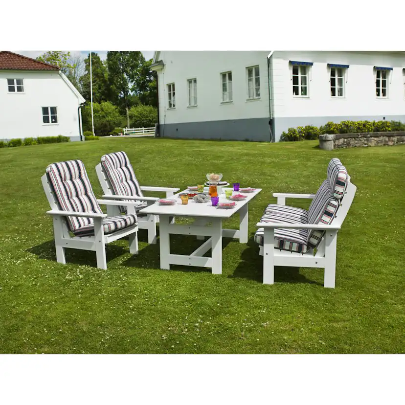 Fåtölj Hillerstorp Herrgård Vit