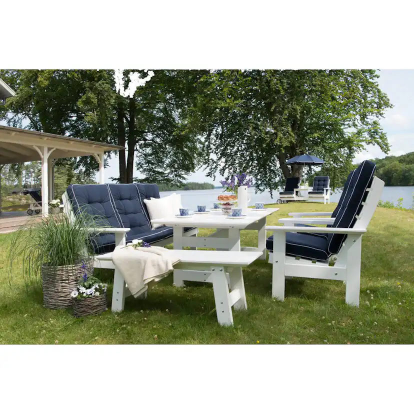 Fåtölj Hillerstorp Herrgård Vit