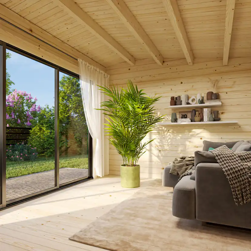 Stuga Palmako Ines 11,7 m2 (inv. 11,1 m2)