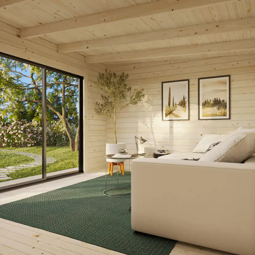 Stuga Palmako Lea 14,9 m2 (inv. 14,2 m2)