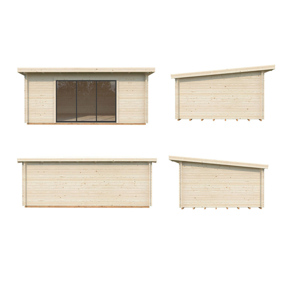 Stuga Palmako Lea 20,1 m2 (inv. 19,4 m2)