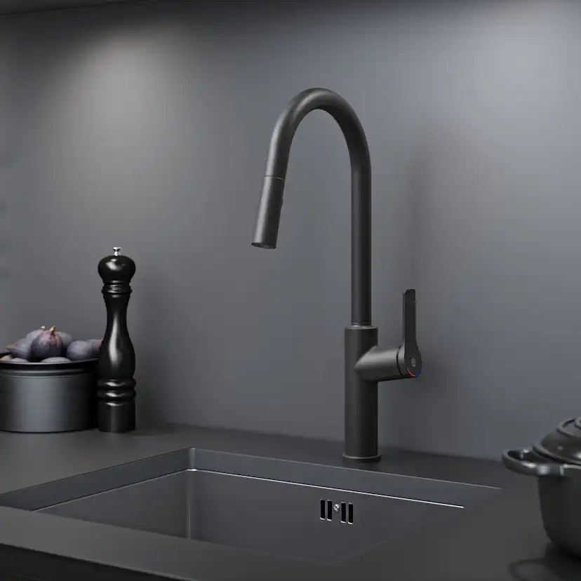 Köksblandare Gustavsberg Epic med Utdragbar Pip