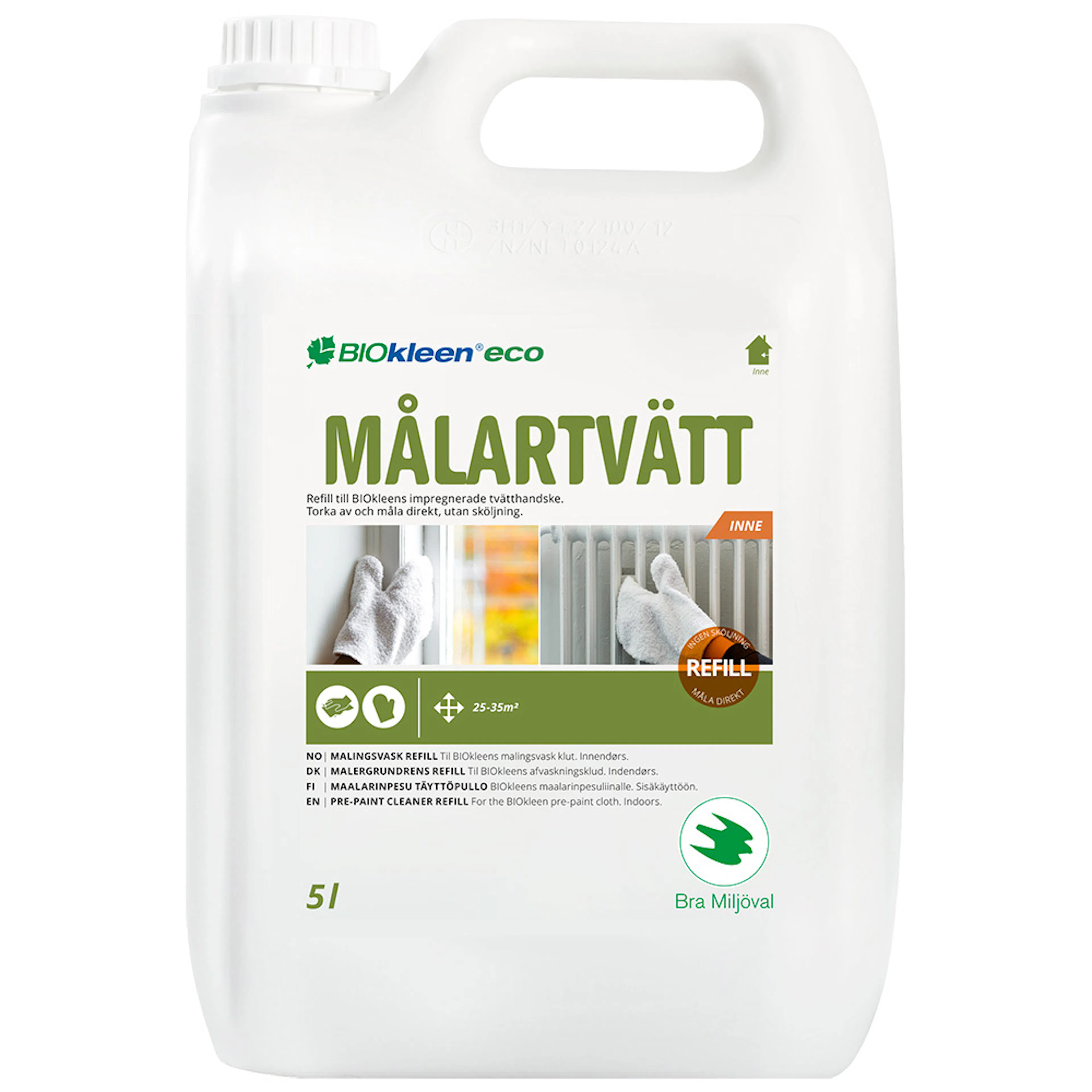Målartvätt Biokleen ECO Refill Inne 5 L