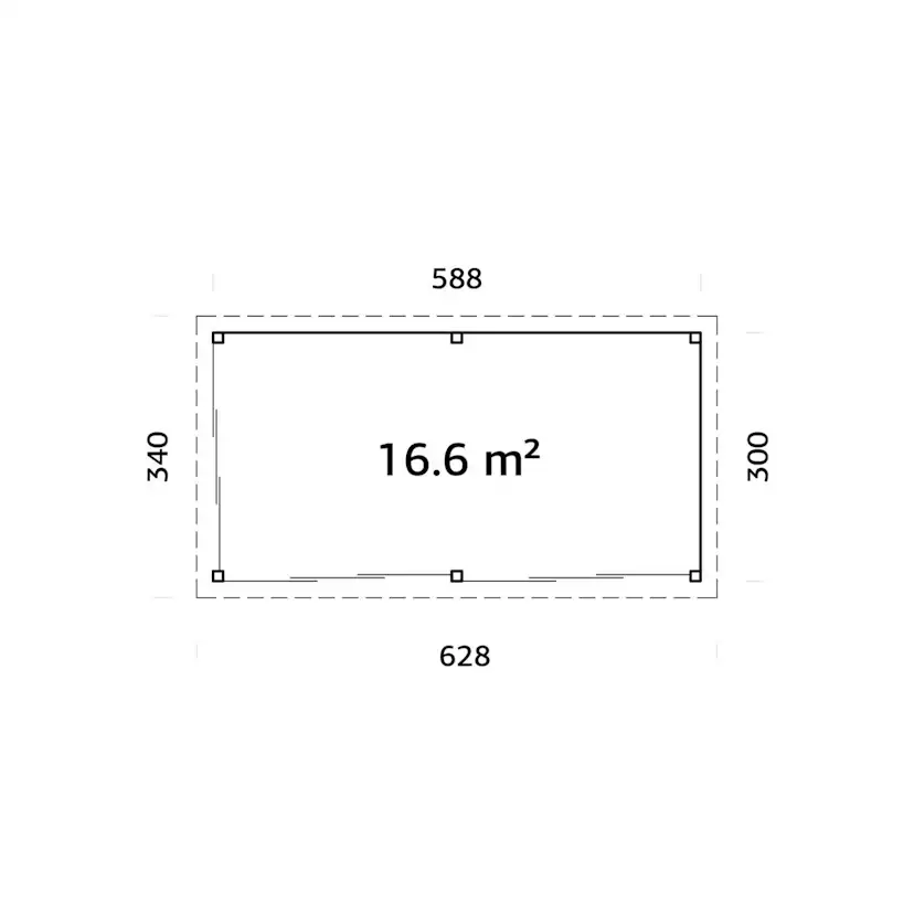 Uterum Palmako Lenna 16,6 m2 Set 402 Slide