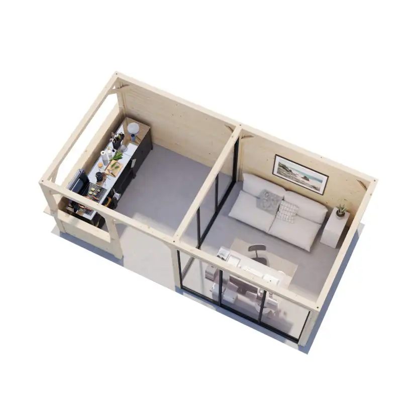 Uterum Palmako Lenna 16,6 m2 Set 407 Slide