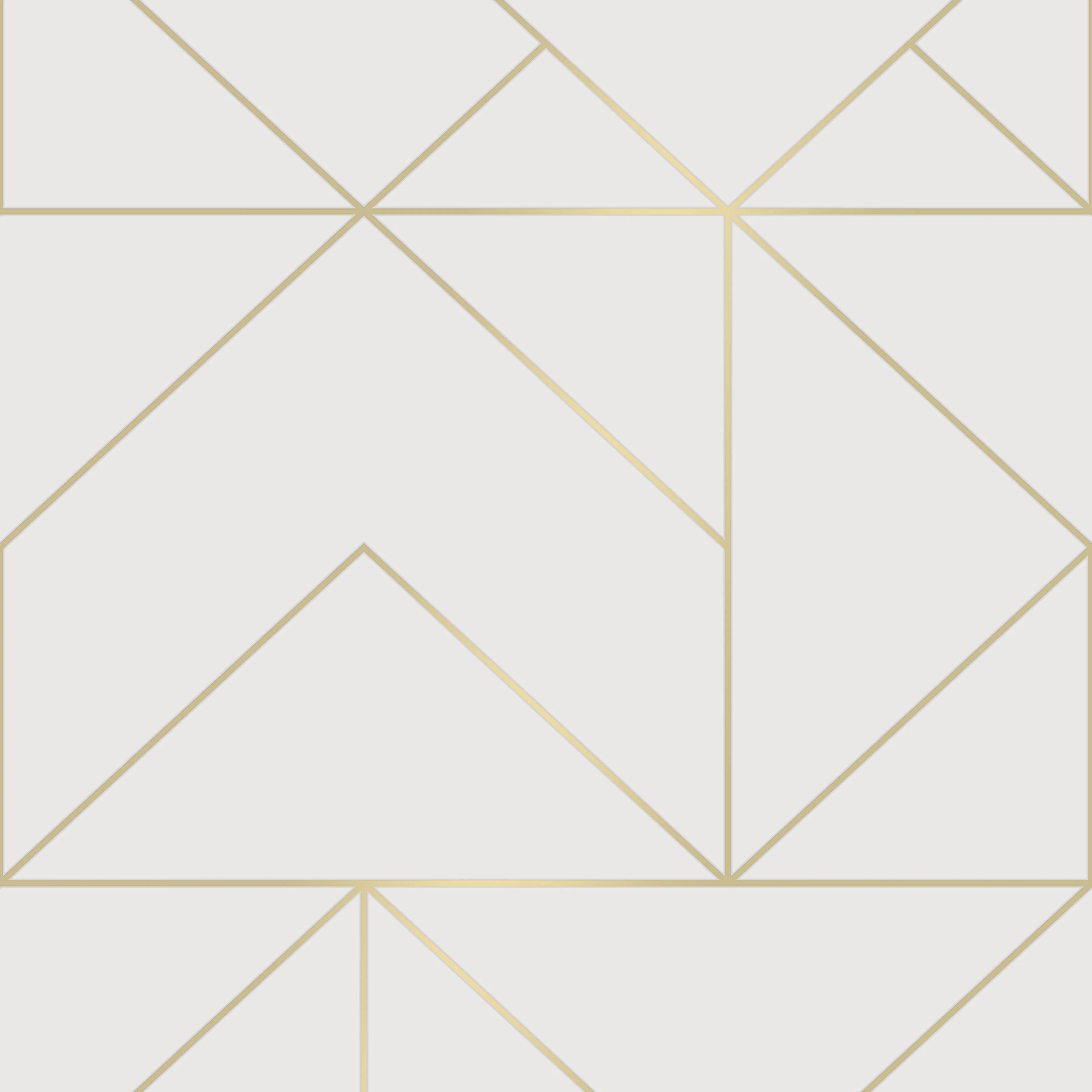 Tapet Superfresco Easy Geo Vit/Guld