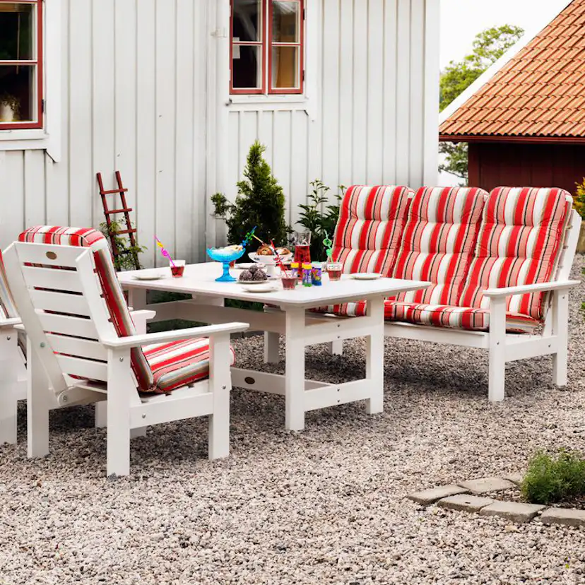 Bord Hillerstorp Herrgård 90 x 165 cm Vit