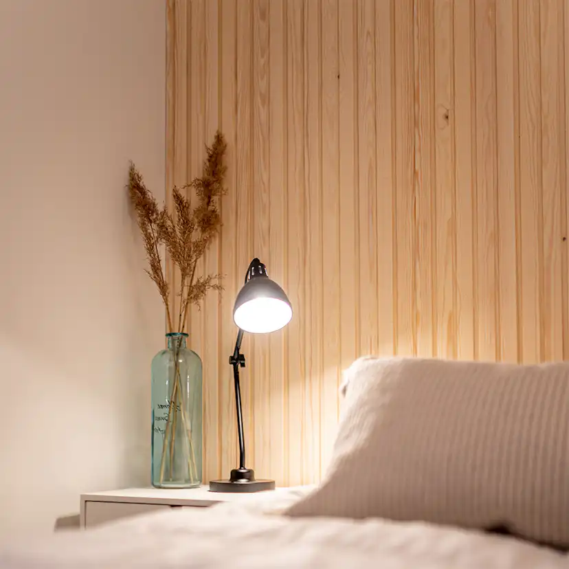 Ribbpanel CENT Ändspontat 15x95x2380 mm