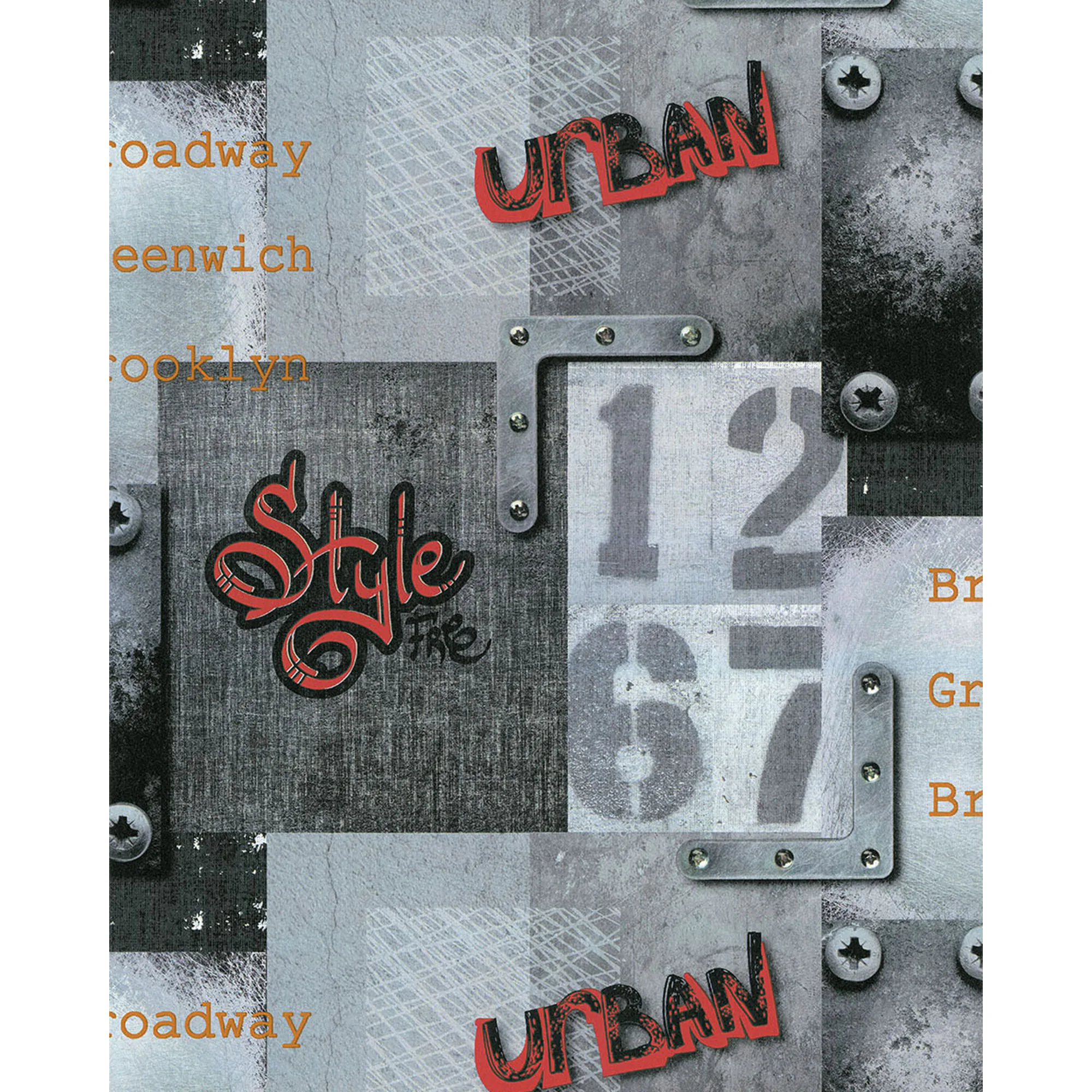 Tapet Lutéce Urban Style Rouge 11201710