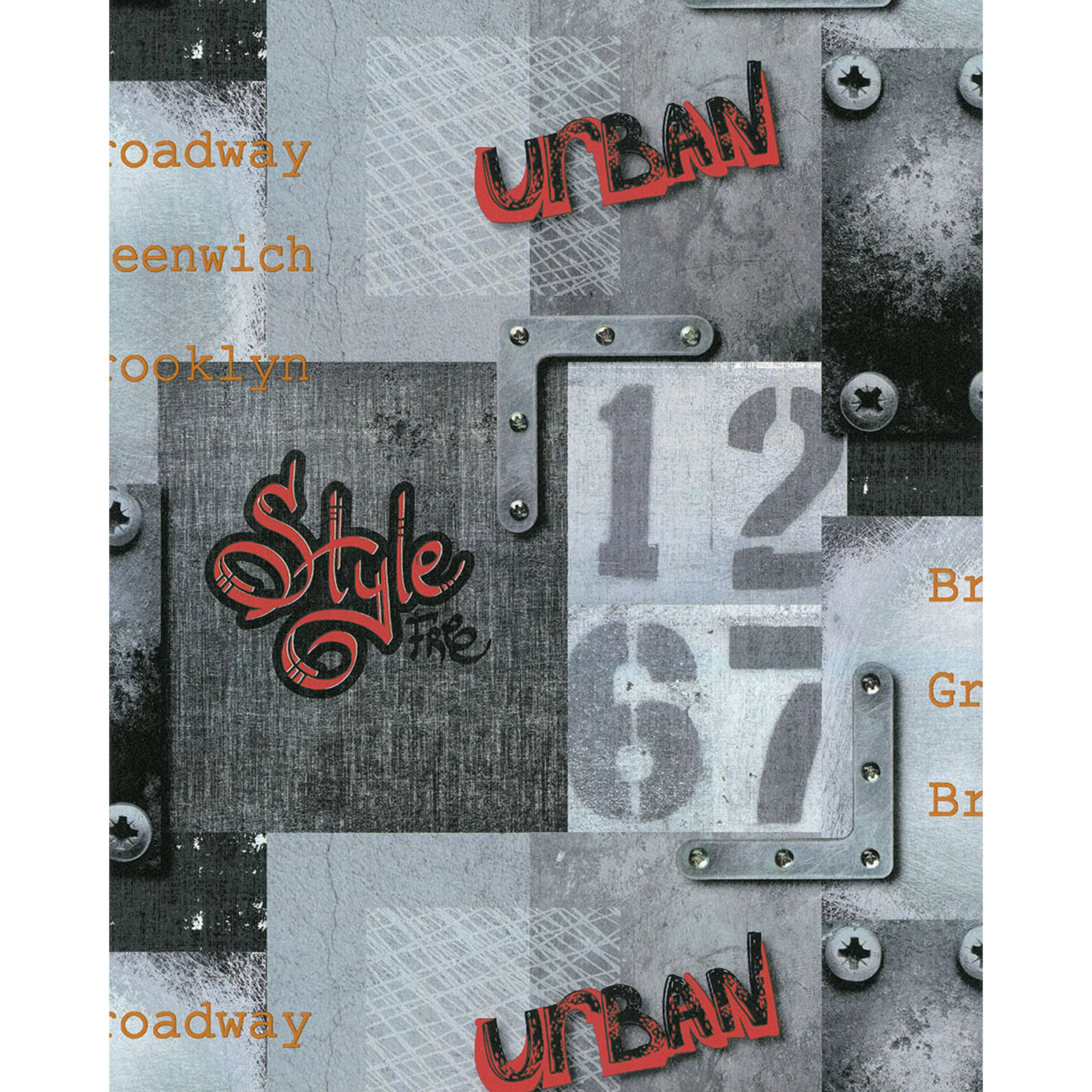 Tapet Lutéce Urban Style Rouge 11201710