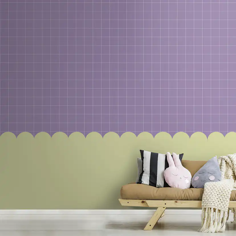 Tapet Superfresco Easy Square Lila