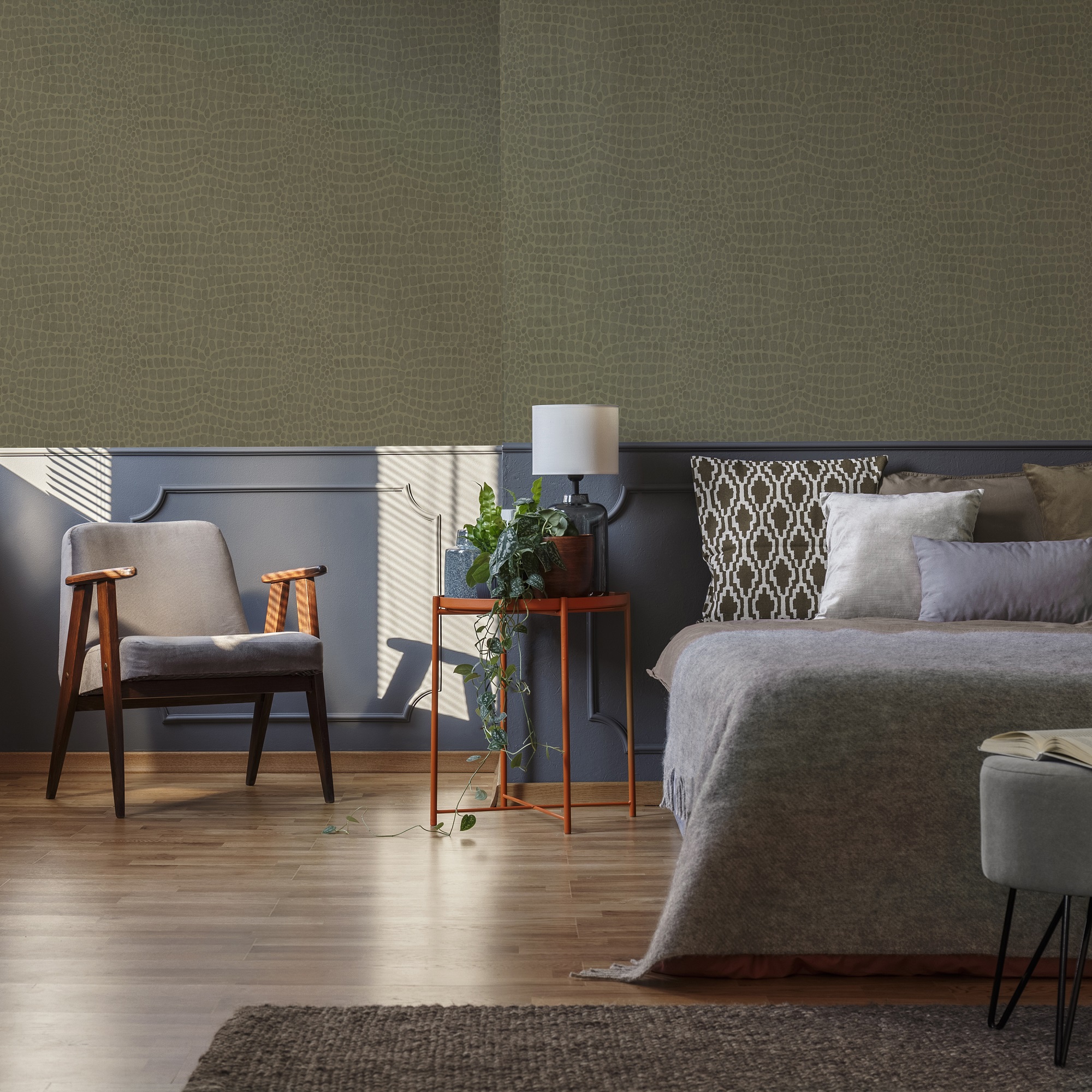 Tapet Superfresco Easy Animal Print Grun