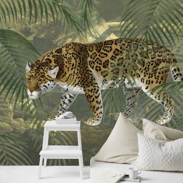 Fototapet Art for the Home Leopard