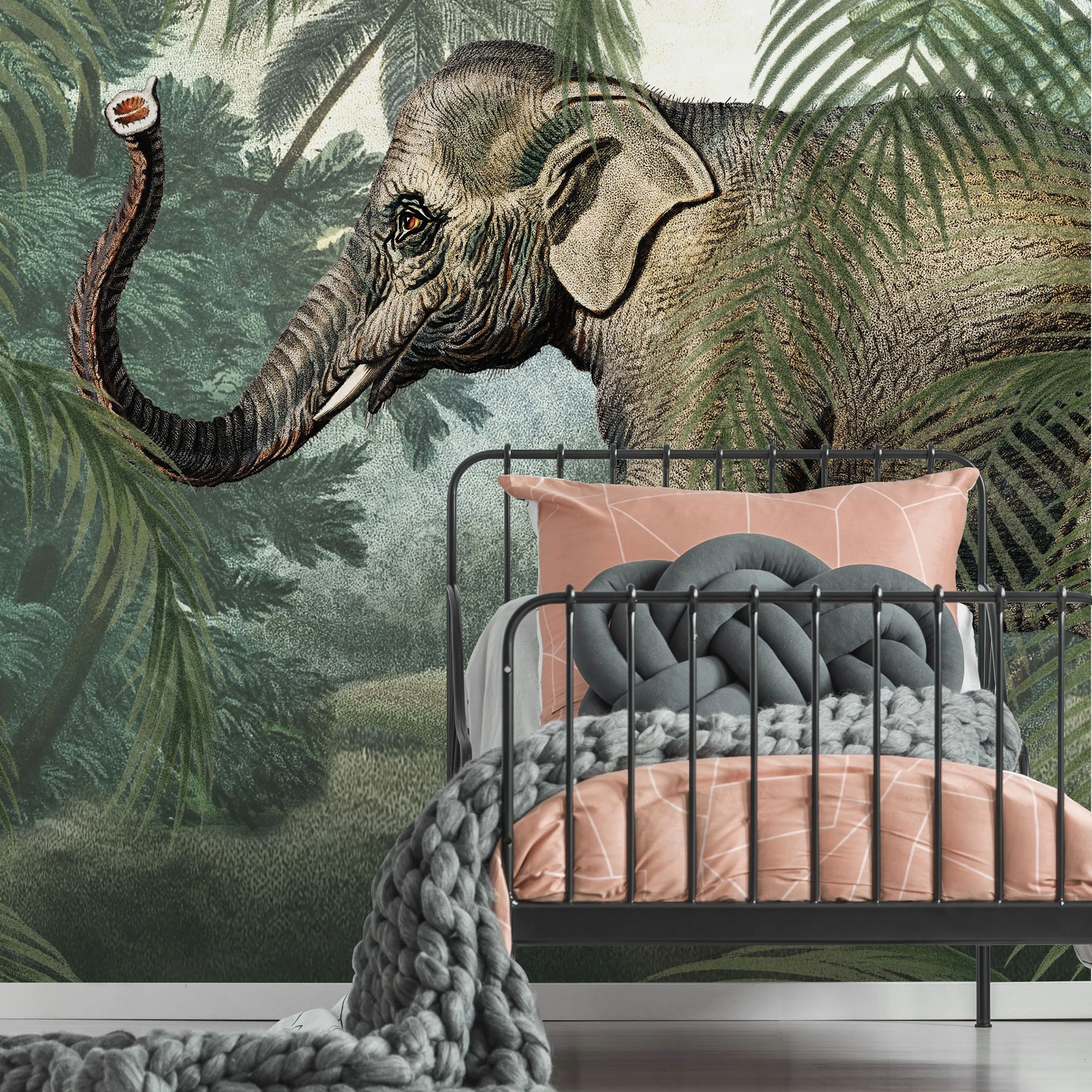 Fototapet Art for the Home Elefant