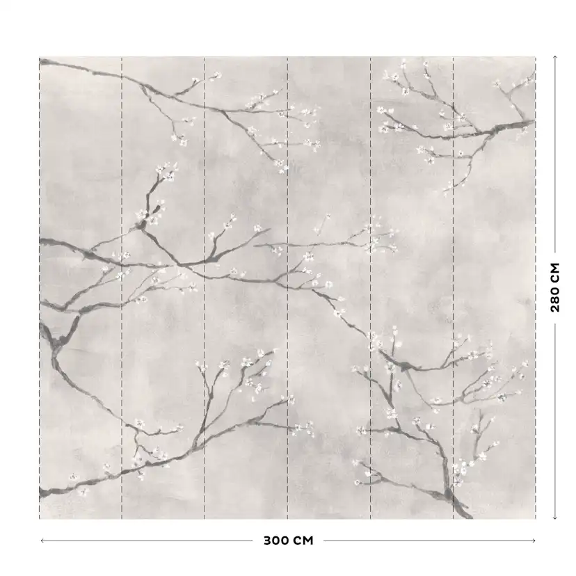 Fototapet Art For The Home Kinesisk Blomma 112129