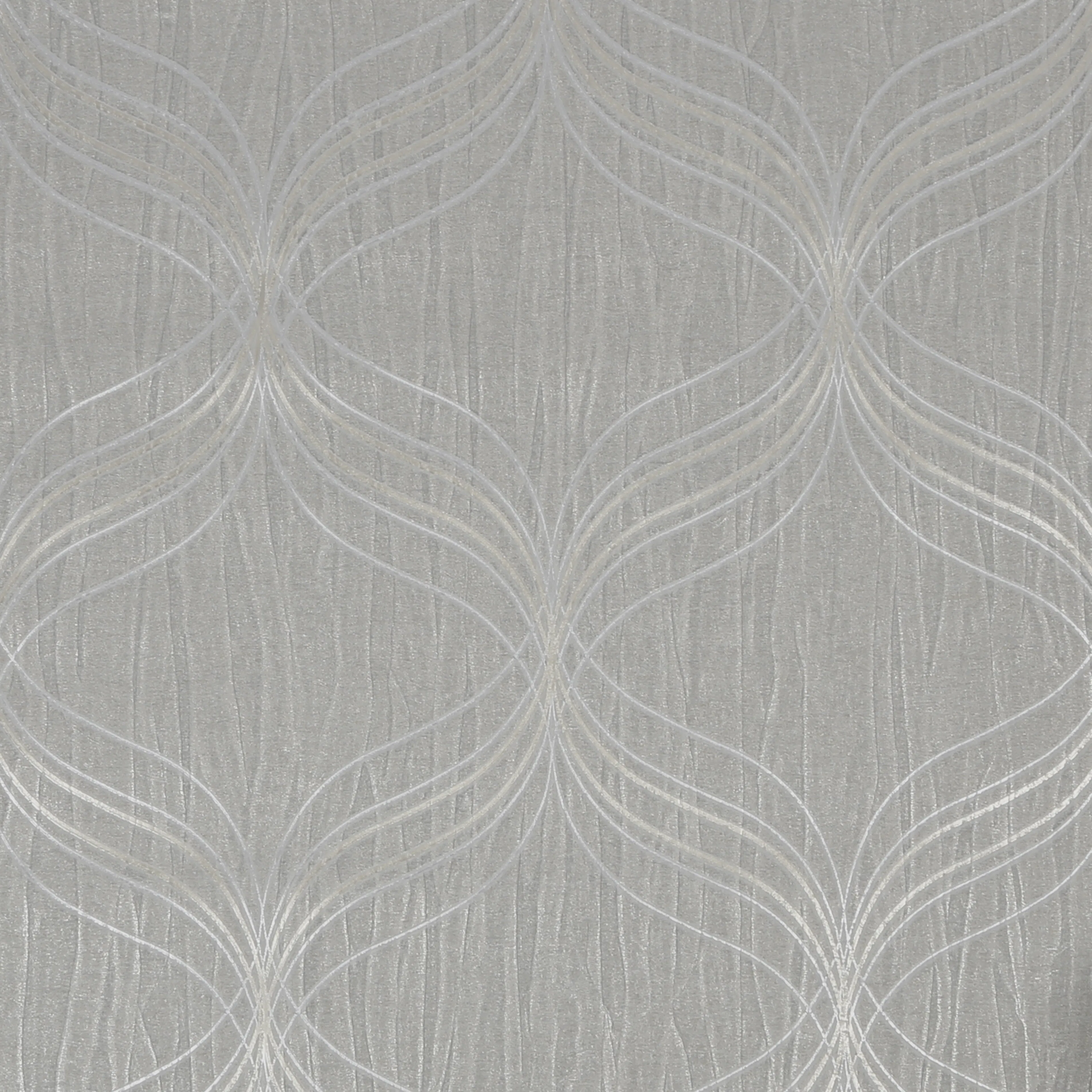 Tapet Boutique Optical Geometrisk Silver