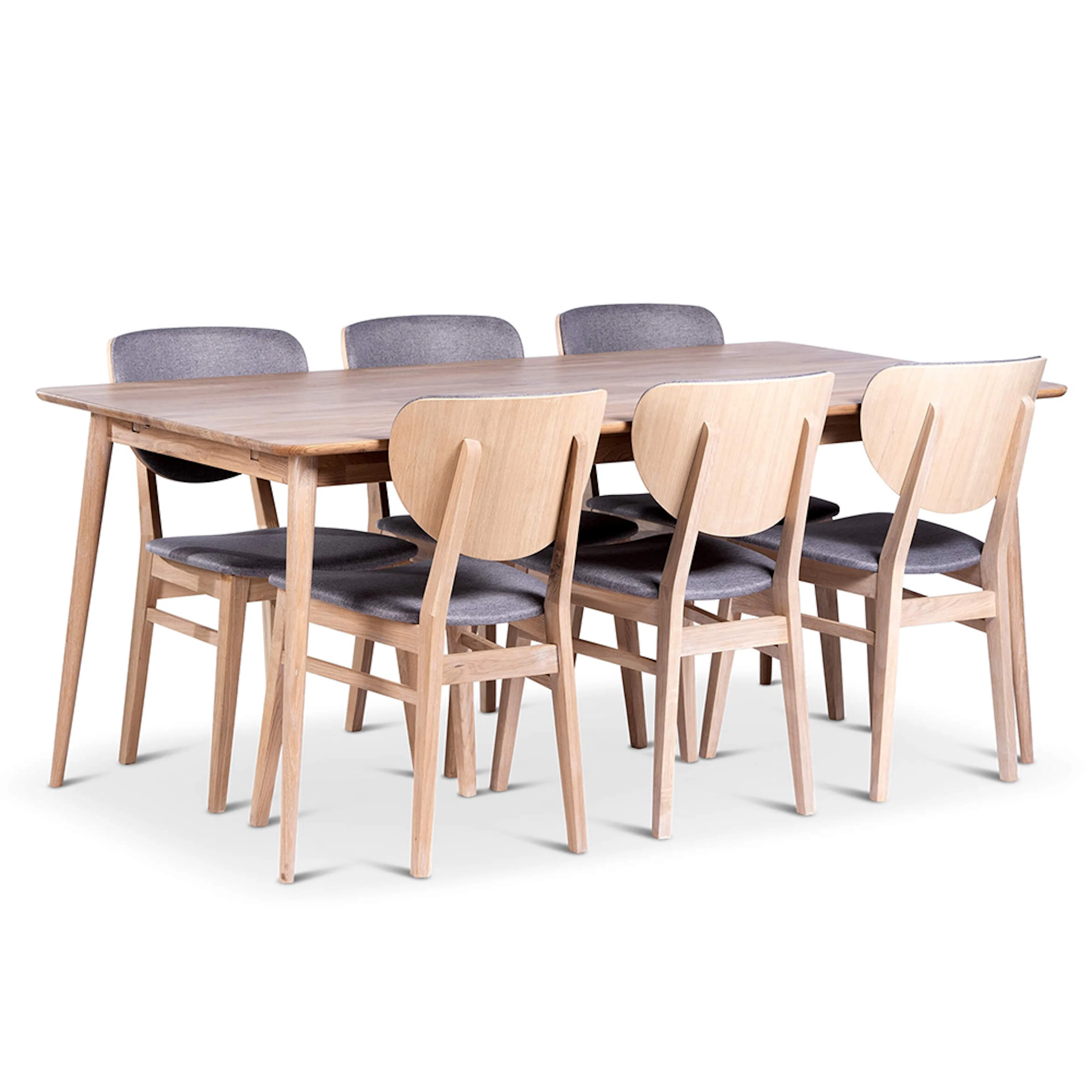 Matgrupp Stenexpo Odense med 6 Fårö Stolar