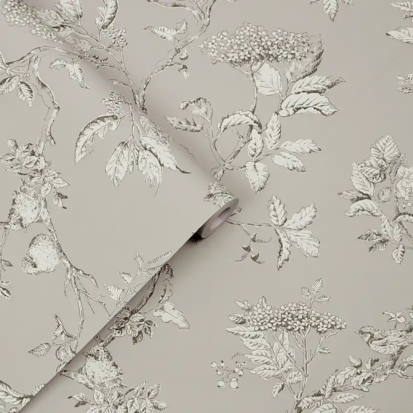 Tapet Laura Ashley Elderwood Steel