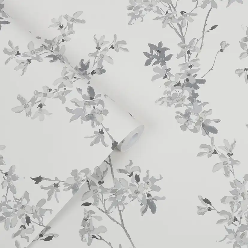 Tapet Laura Ashley Forstyhia Steel